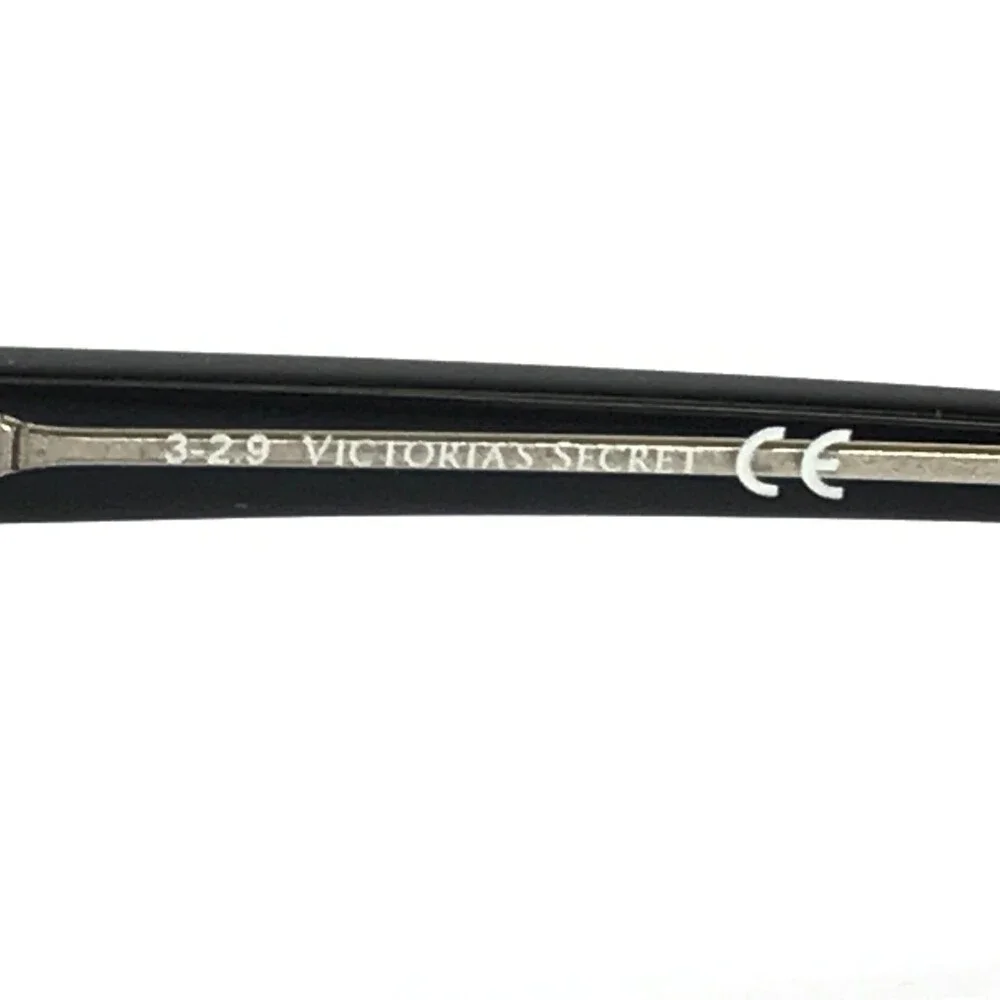 Victoria's Secret Eyeglasses Frames VS5016 001 Black on Clear Cat Eye 54-19-140